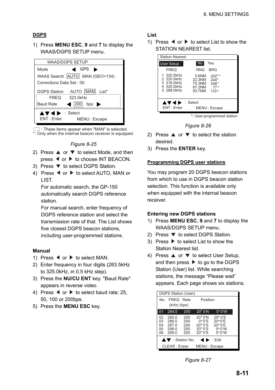 Furuno Gps Navigator Gp 150 User Manual Page 59 103 Original Mode