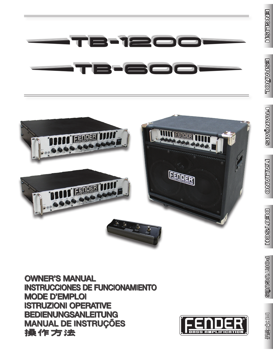 Fender TB-1200 User Manual | 36 pages
