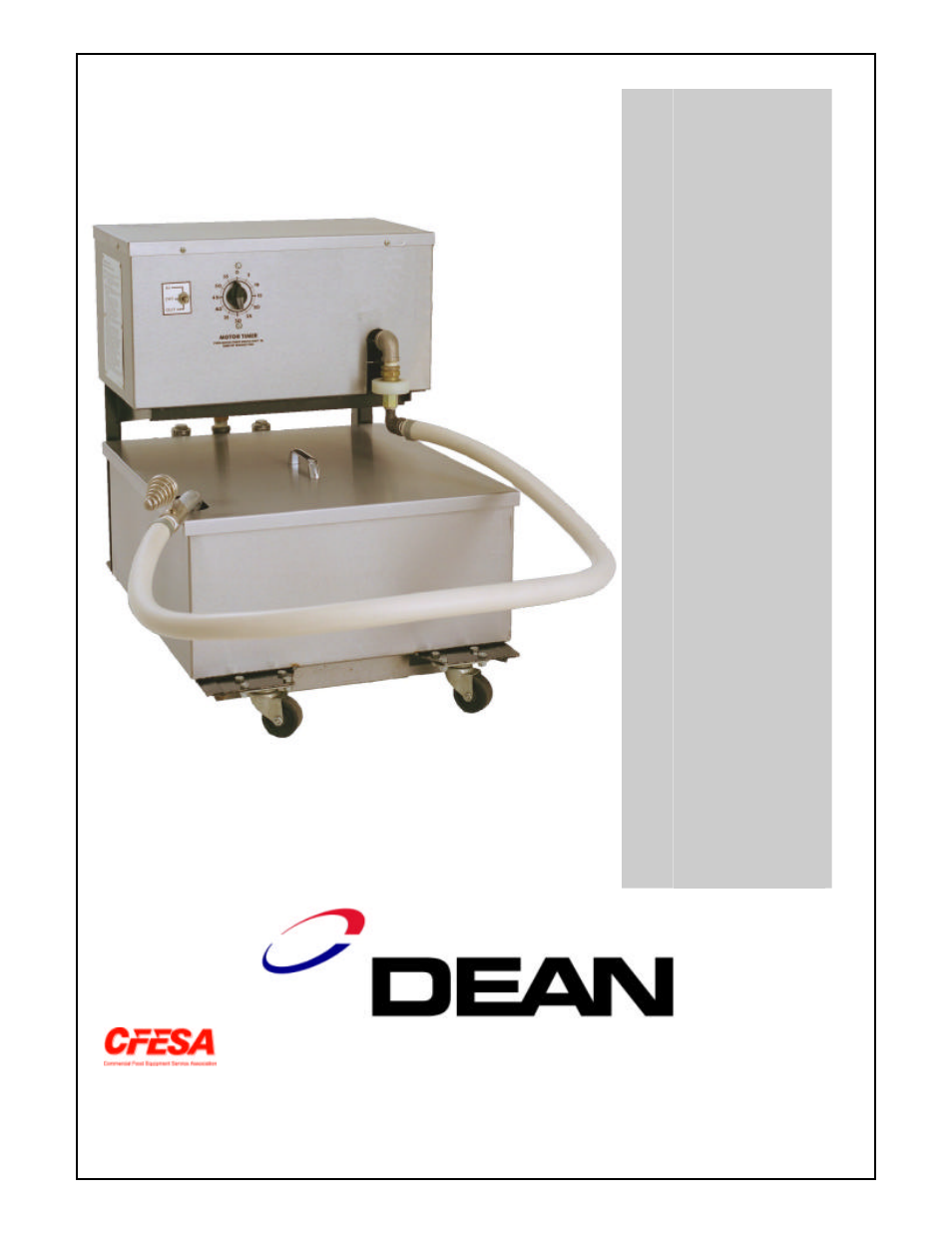 Frymaster Portable Filters MF90 Series User Manual | 34 pages