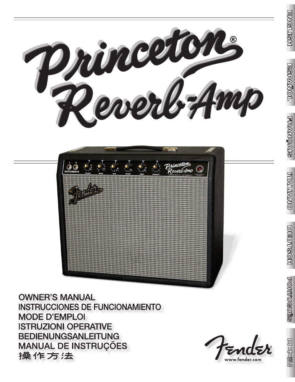 Fender Princeton 65 Reverb Amp User Manual | 20 pages