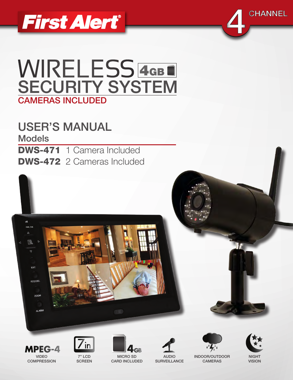 first alert wireless security system