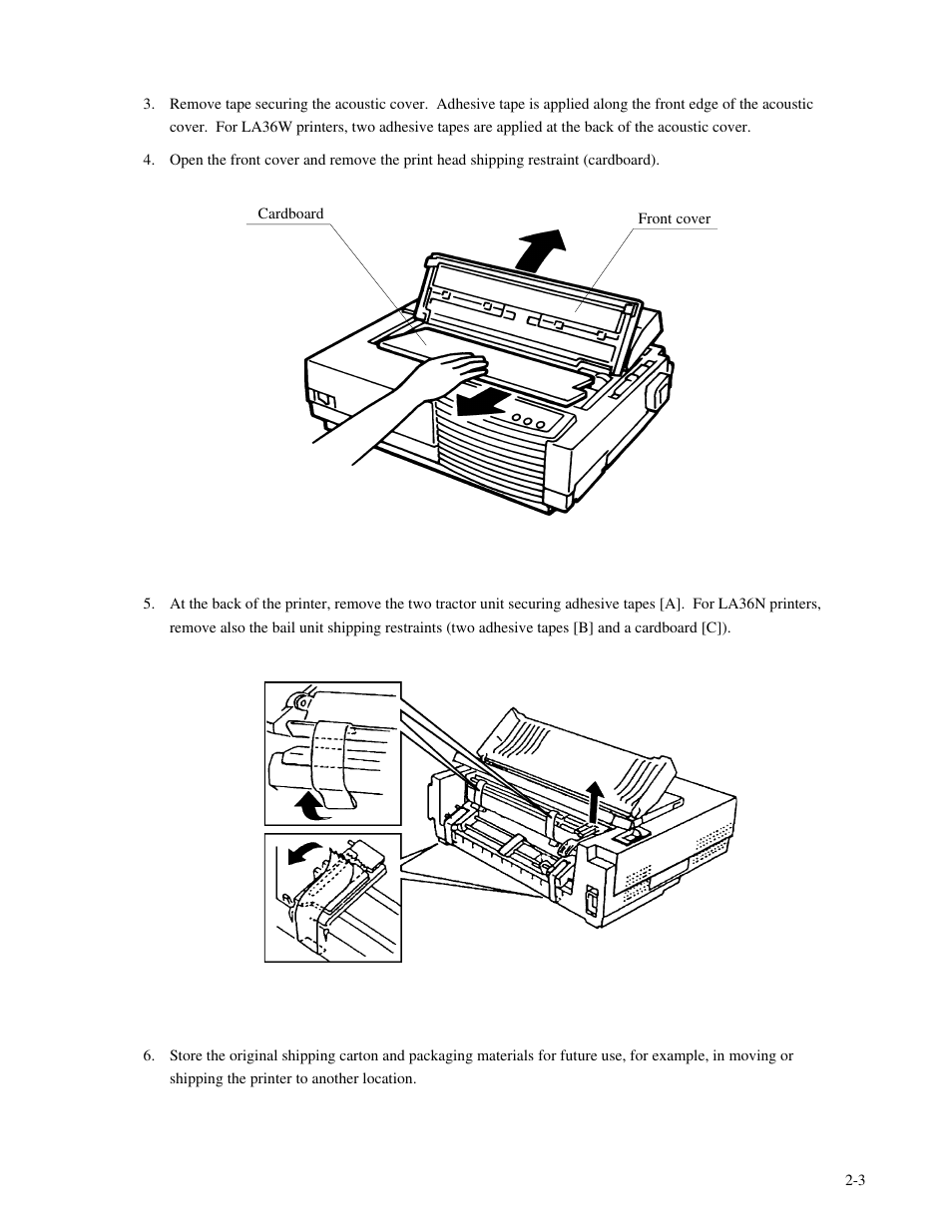 Genicom MatrixPrinter LA36 User Manual | Page 20 / 138
