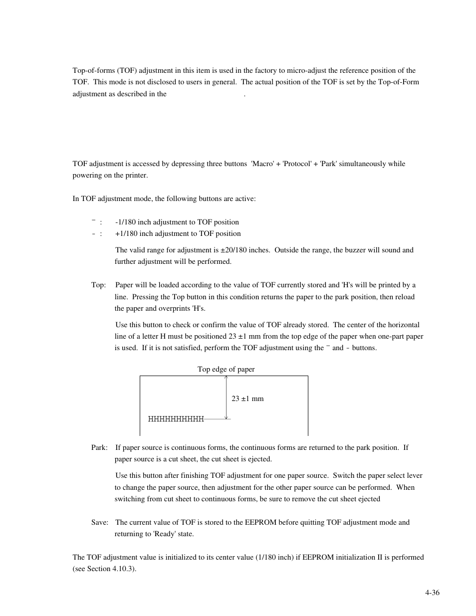 Genicom MatrixPrinter LA36 User Manual | Page 72 / 138