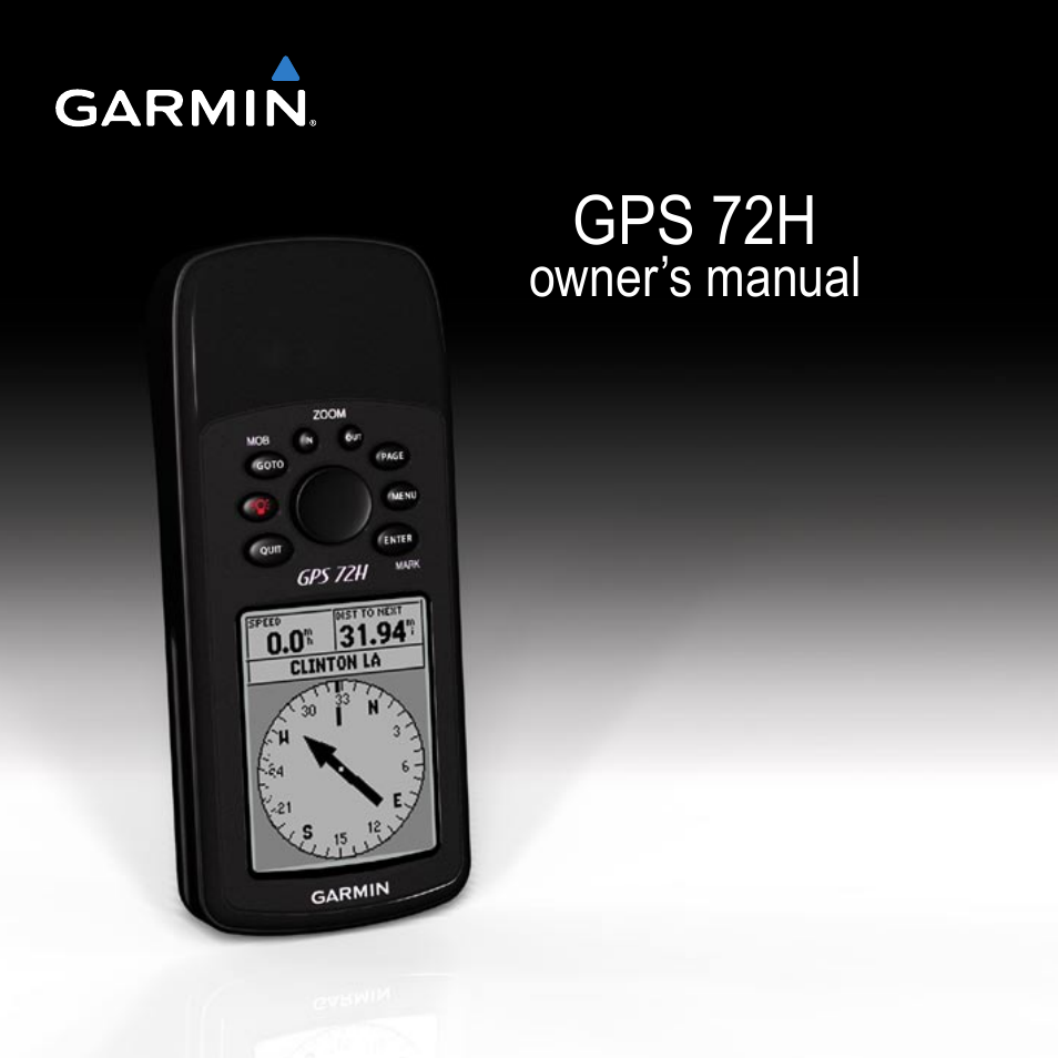 Bestil Reorganisere besværlige Garmin GPS 72H User Manual | 56 pages