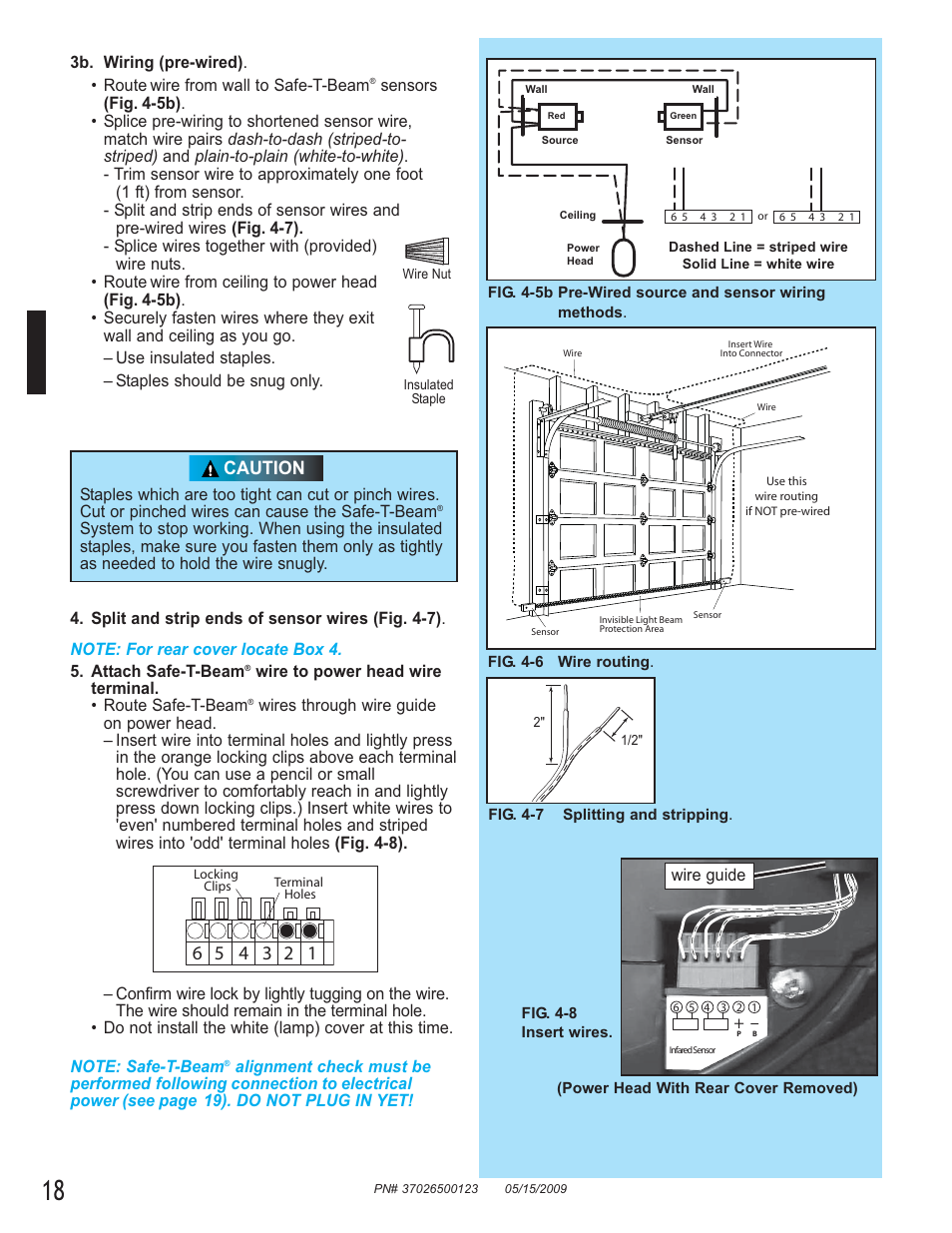 Caution | Genie 2024 User Manual | Page 18 / 30