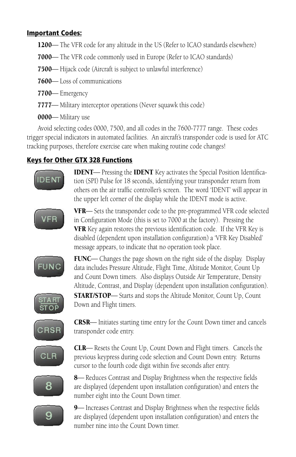 Garmin 328 User Manual Page 5 10 Also For Gtx 328