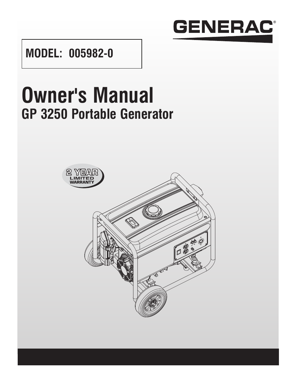 generac generator manual