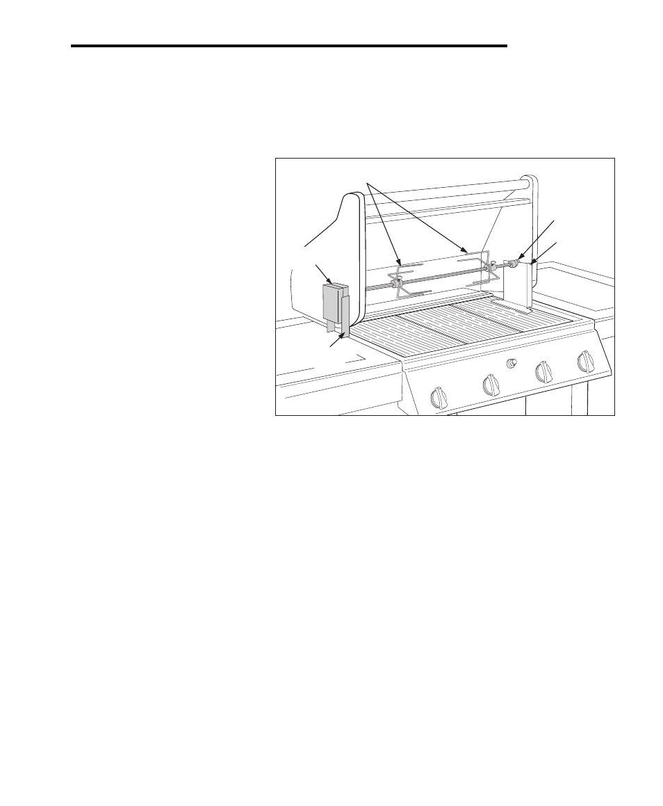 Operation, Rotisserie setup (optional all models) | Maytag JA580 User Manual | Page 15 / 29
