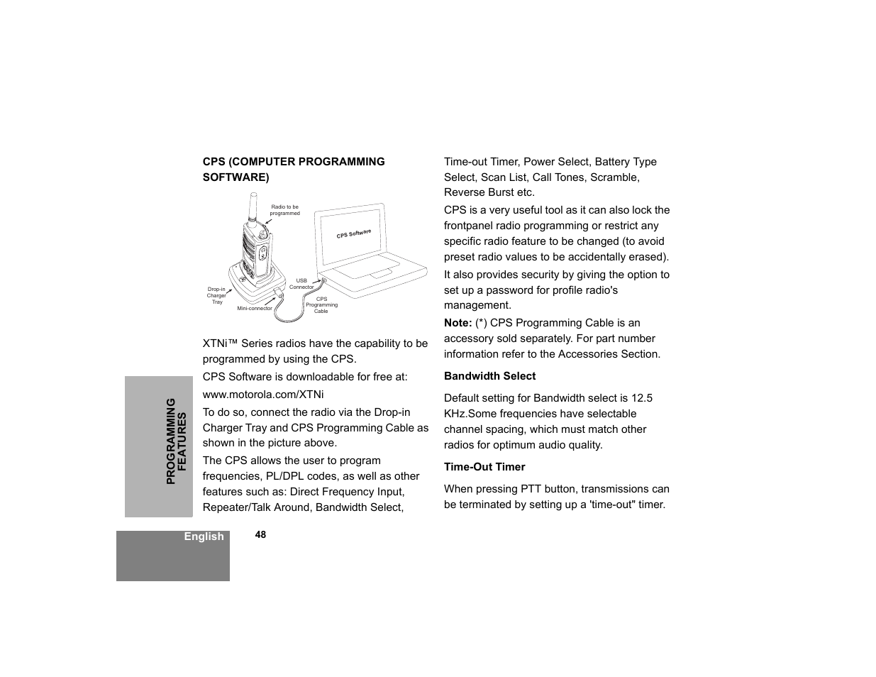 motorola cps software manual
