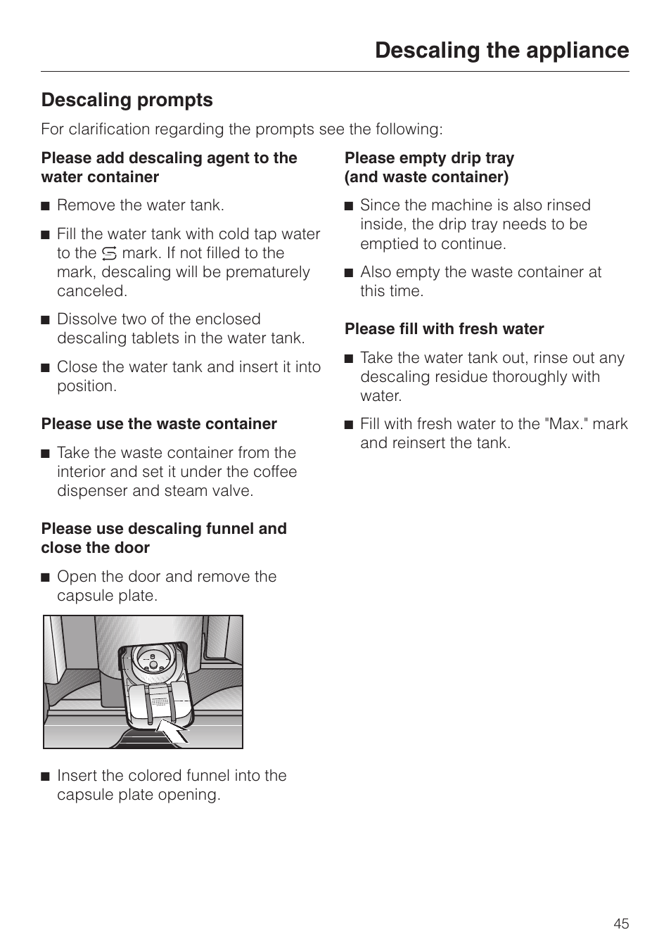 Miele CVA 2650 User Manual 