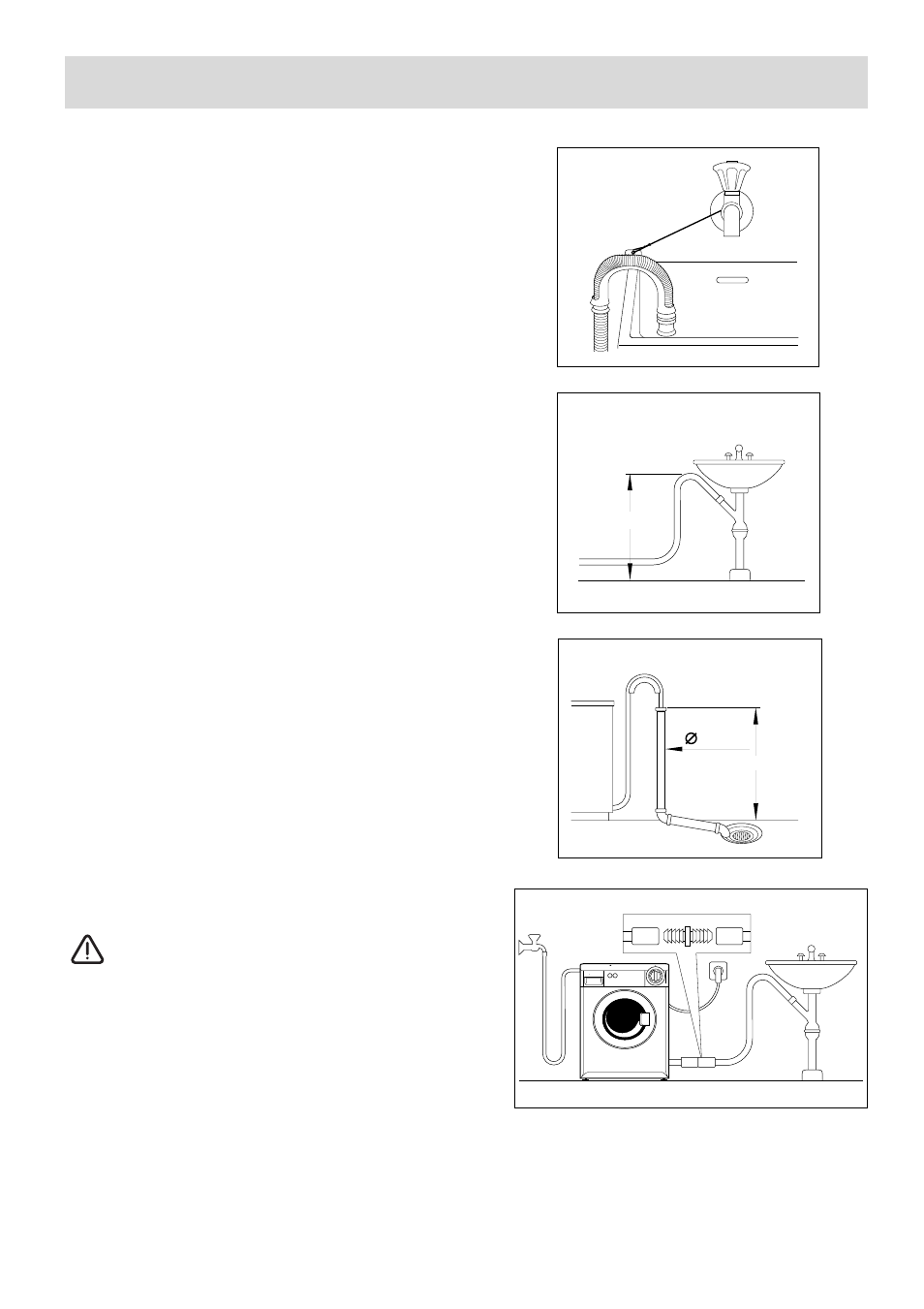 Installation Water Discharge Power Supply Electrolux Ew 970 C User Manual Page 43 44 Original Mode Installation Water Discharge Power Supply Electrolux Ew 970 C User Manual Page 43 44 Original Mode