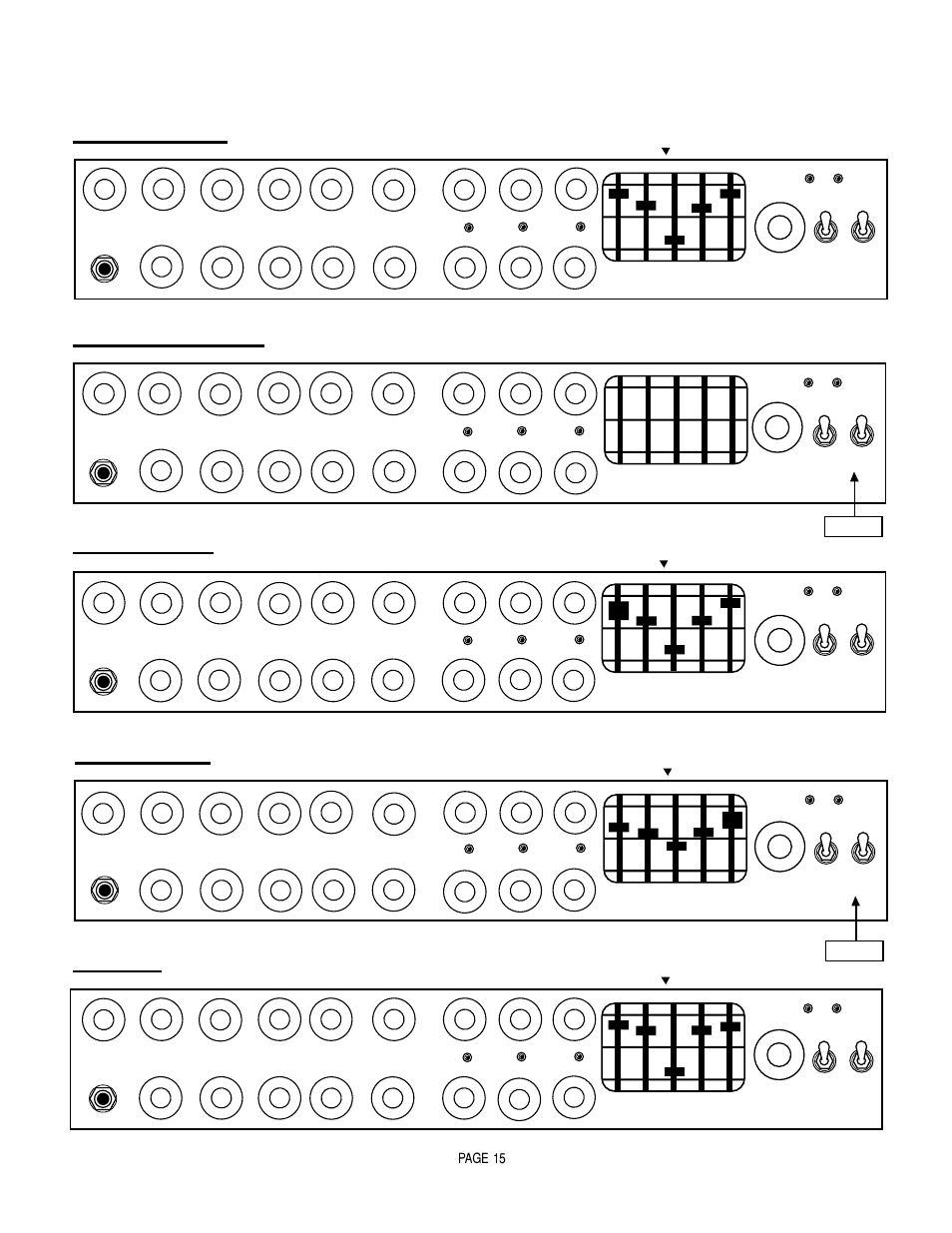 Factory sample settings, Page 15 | Mesa/Boogie Mark IV Amplifier User