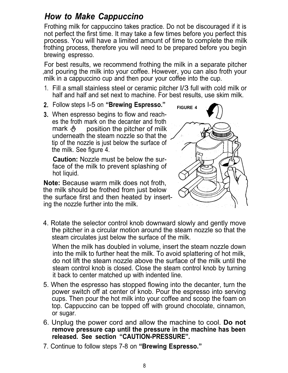 Mr. Coffee ECM3 User Manual 