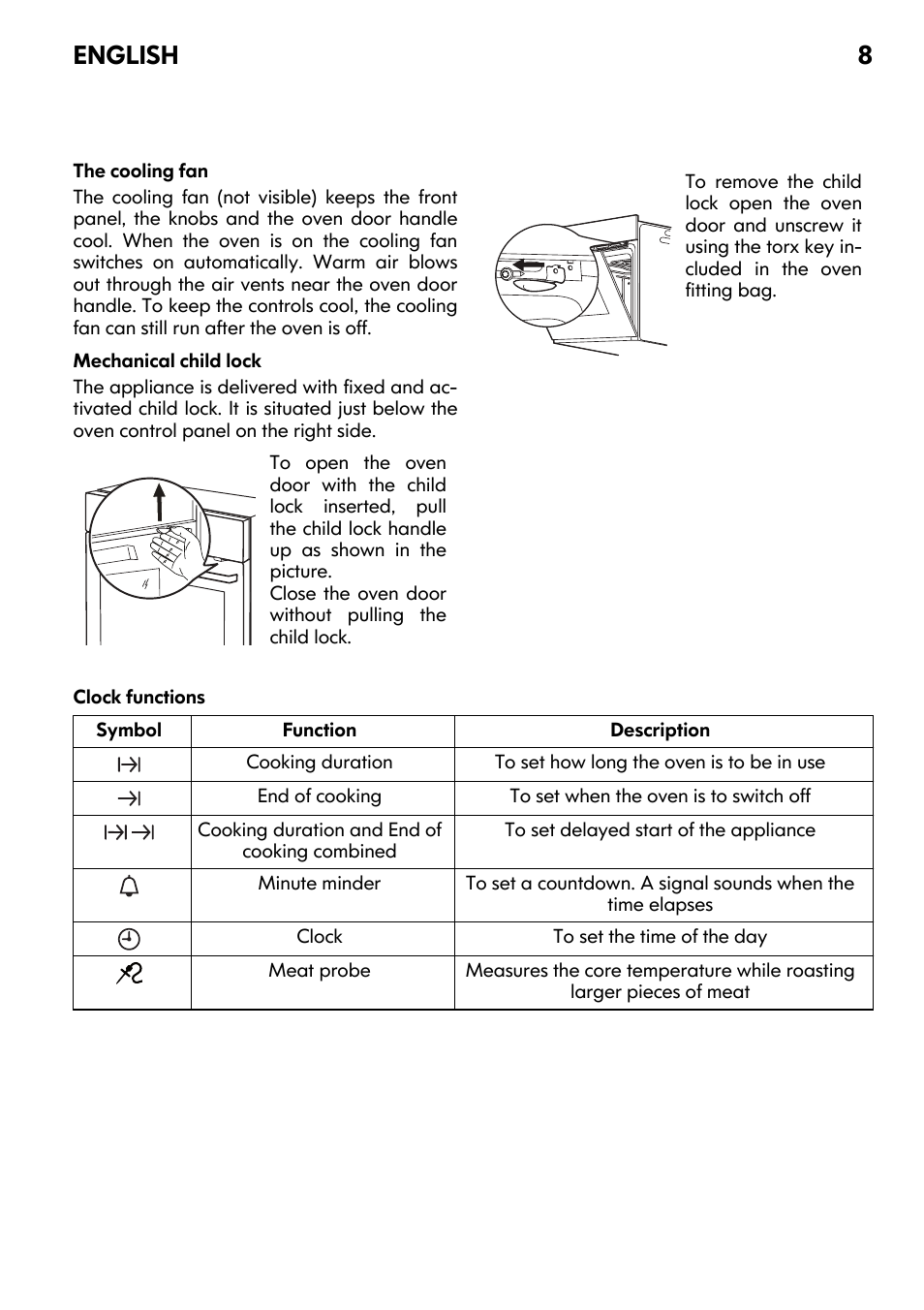 Erge, ernstige protest geroosterd brood English 8 | IKEA FRAMTID OV9 User Manual | Page 8 / 20 | Original mode