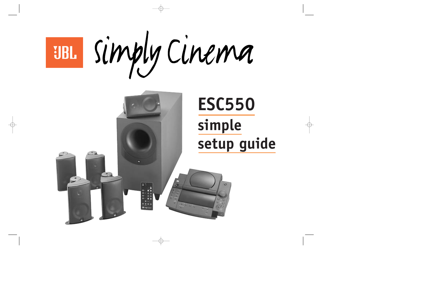 Jbl esc340 схема
