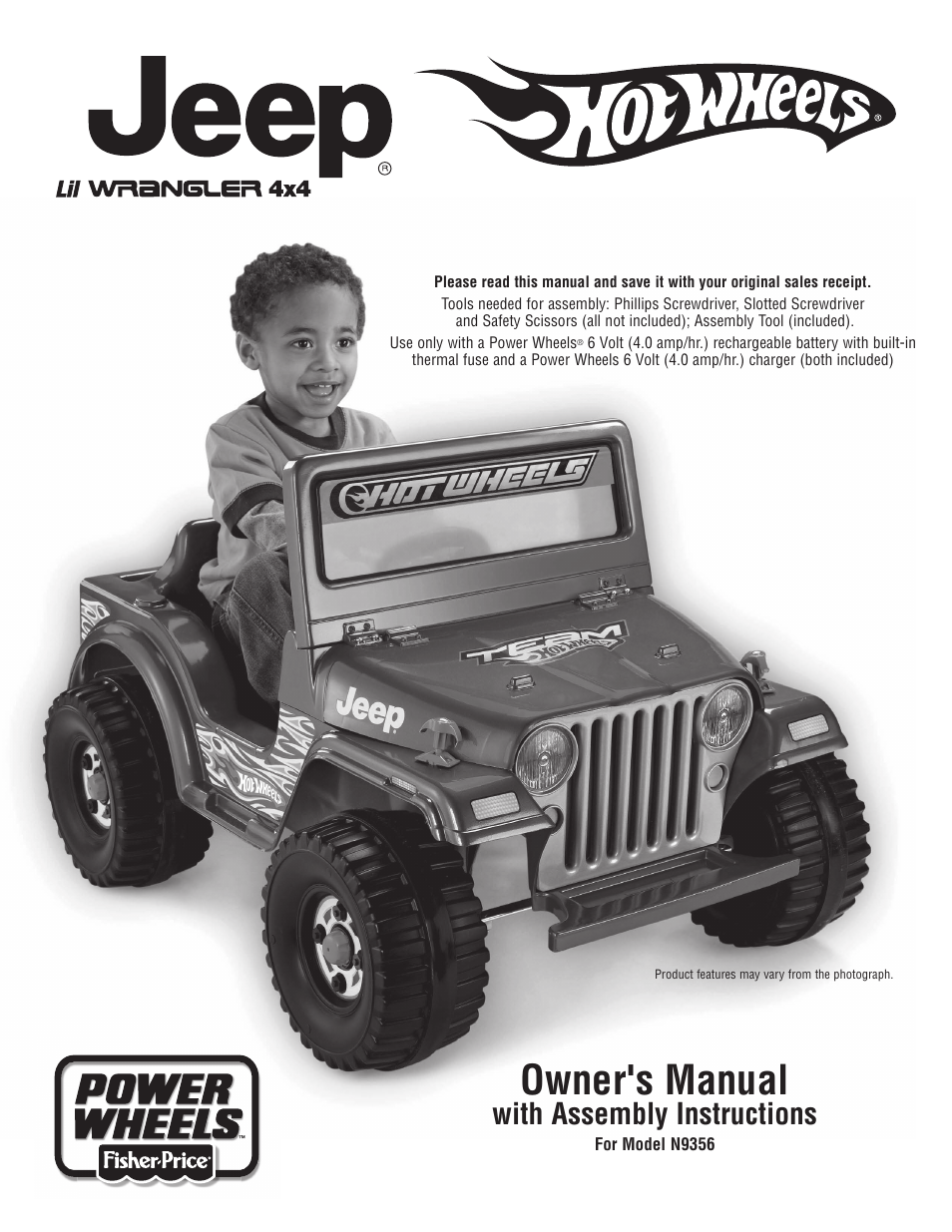 power wheels jeep wrangler manual