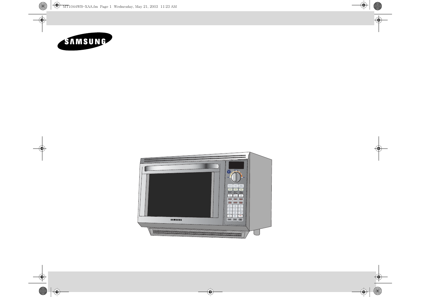 Samsung MT1066SB User Manual | 36 pages | Original mode | Also for