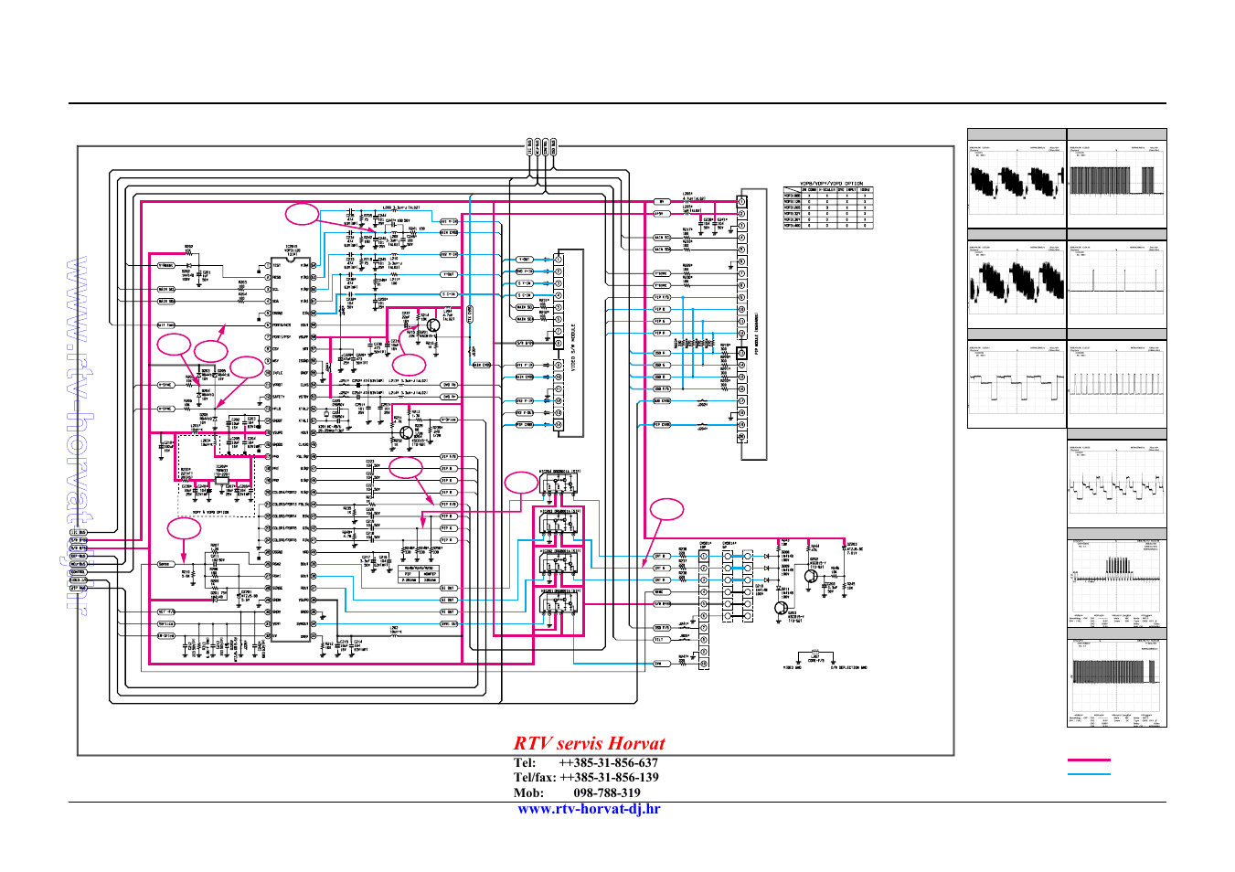 Схема samsung cs 29k3mqq