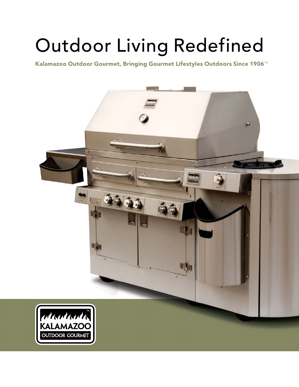 Kalamazoo Outdoor Gourmet Grill User Manual 12 Pages