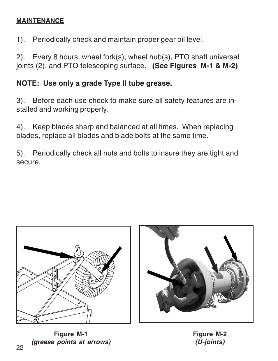 King Kutter Rotary Mower User Manual | Page 22 / 46