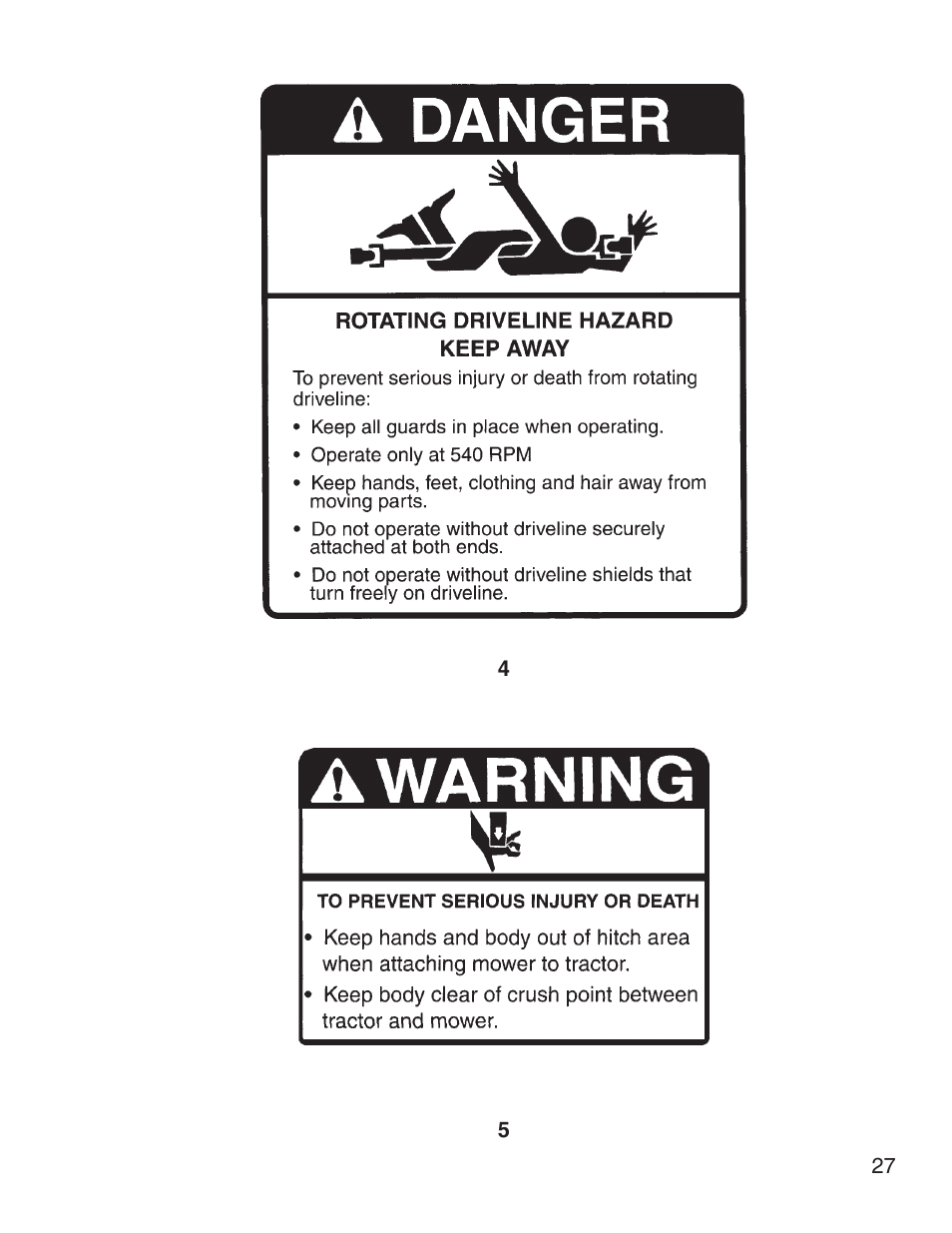 King Kutter Rotary Mower User Manual | Page 27 / 46