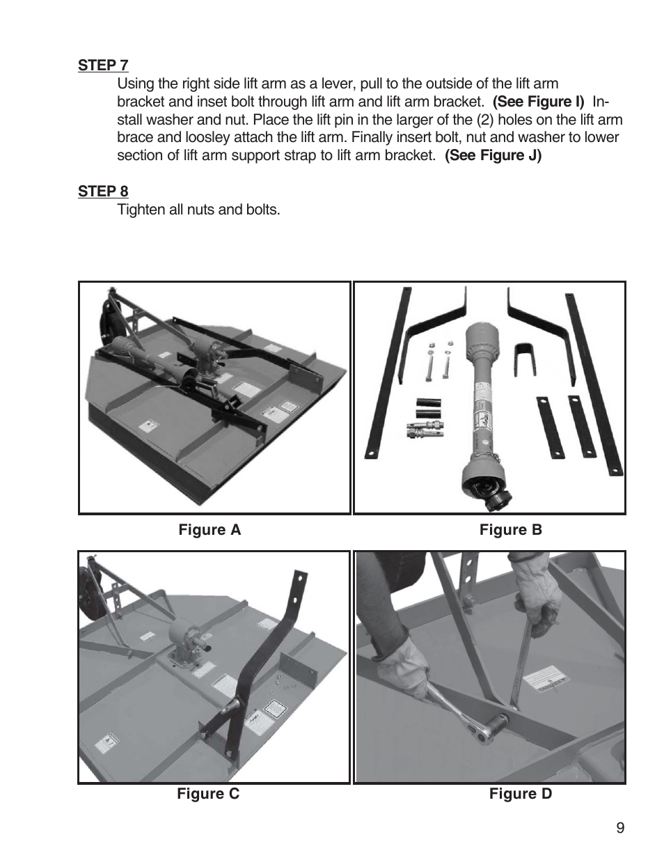 King Kutter Rotary Mower User Manual | Page 9 / 46