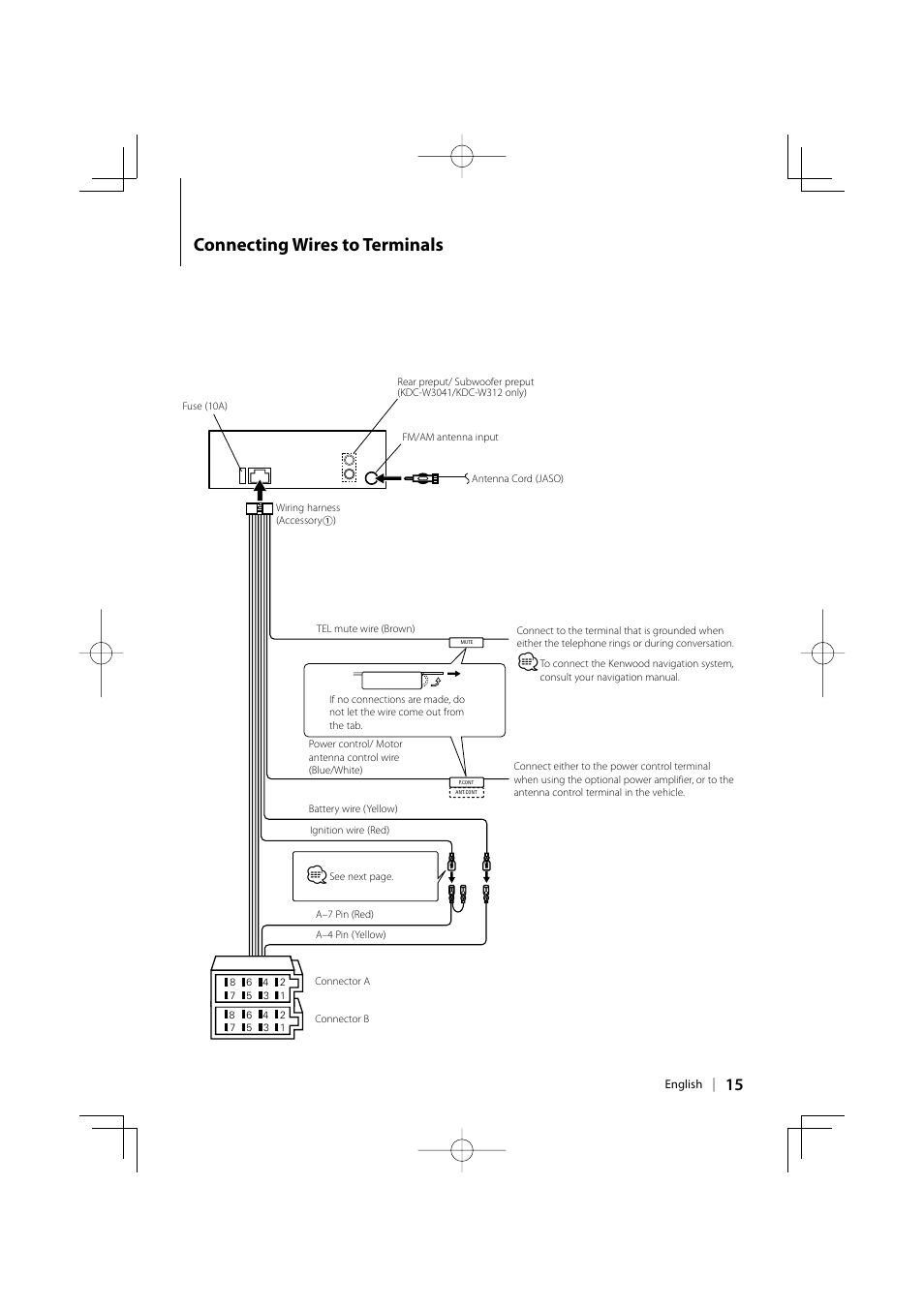 Kenwood 16 Pin Wiring Diagram : Buy Getwiredusa 16 Pin Car Audio Wire