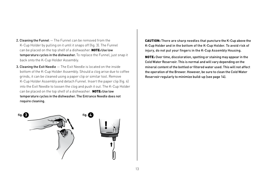 Keurig B31 Mini Plus User Manual | Page 13 / 19 | Original mode