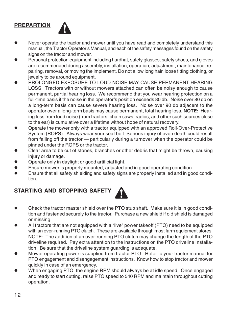 King Kutter Free Floating User Manual | Page 12 / 44