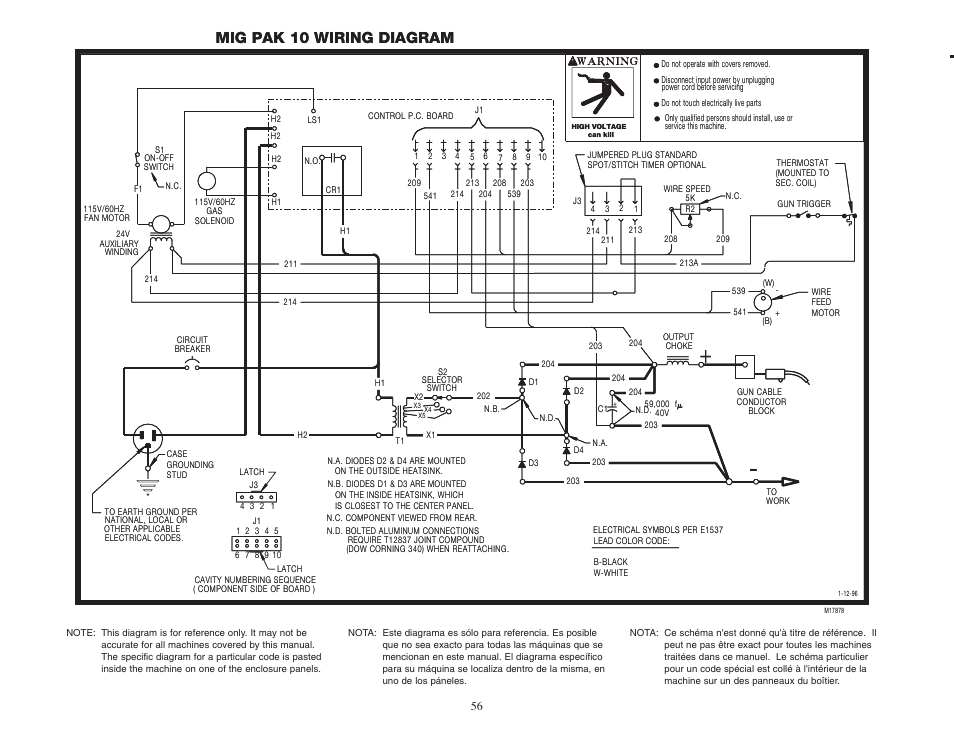 Lincoln P203 Wiring Diagram - Wiring Diagram