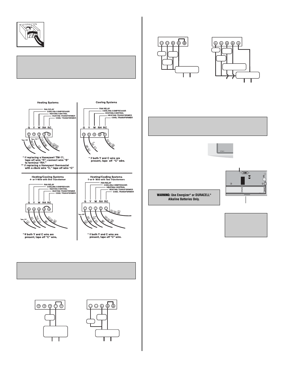 Lux Products Tx500b User Manual - Lux Thermostat Wiring Diagram Lux Products Tx500b User Manual - Lux Thermostat Wiring Diagram