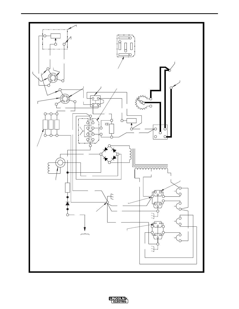 Wiring diagrams, Sae400 weld'n air, Control wiring diagram - sae-400 weld'n  air | Lincoln Electric IM581 User Manual | Page 28 / 34 | Original mode  Nb7 500 Welder Wiring Diagram Pdf    Manuals Directory