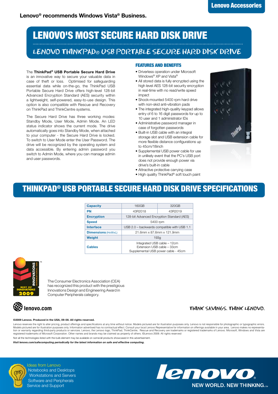 lenovo thinkpad usb secure hard drive lenovo thinkpad usb secure hard drive