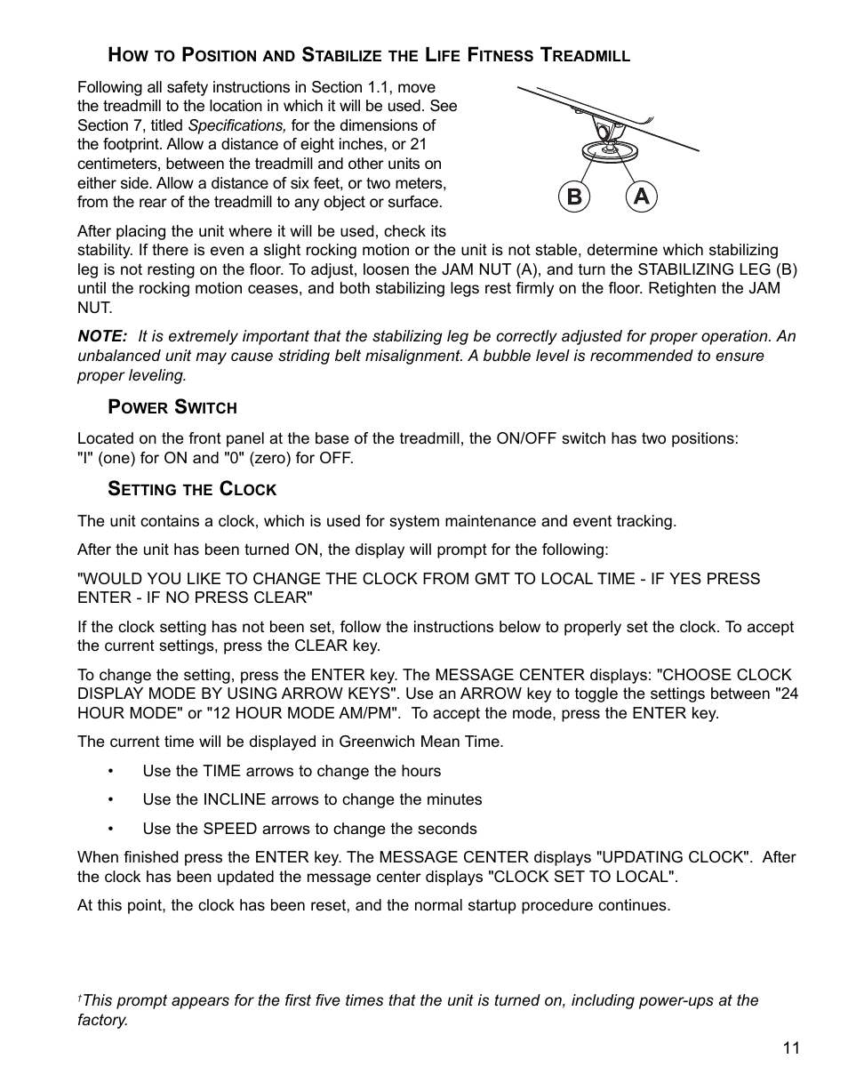 Life Fitness 95Ti User Manual | Page 12 / 54 | Original mode