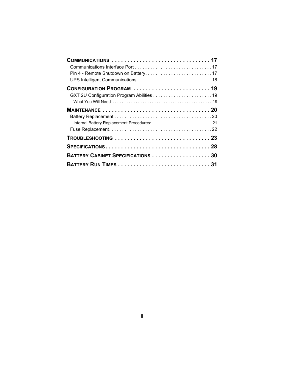 Liebert UPSTATION GXT 2U User Manual | Page 4 / 38 | Original mode