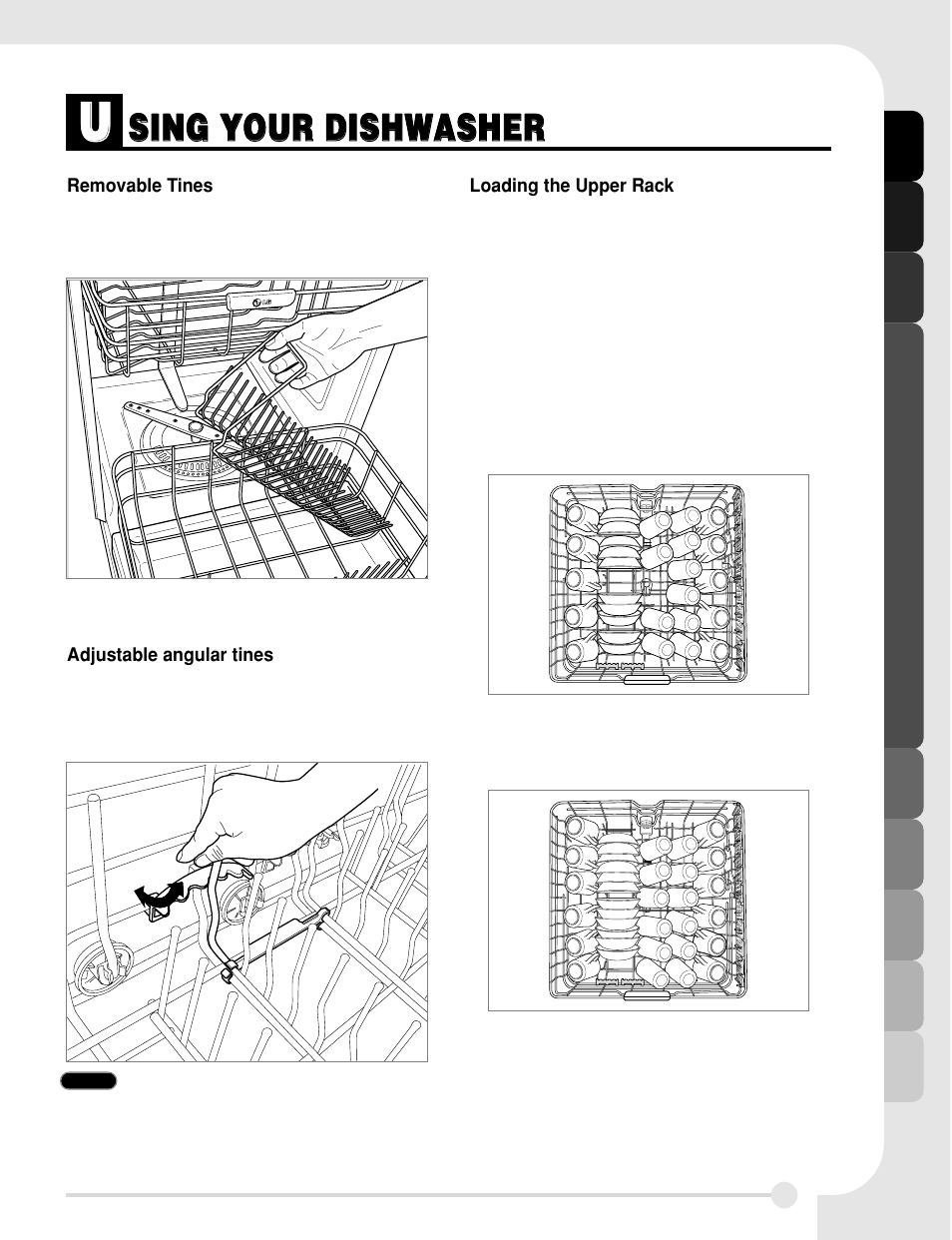 LG LDF 7811WW User Manual | Page 11 / 44