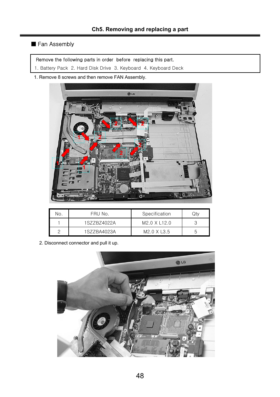 LG LW60 User Manual | Page 49 / 118