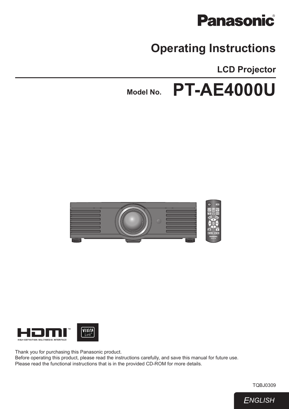 Projector user manual. Panasonic pt-ae4000. Проектор Panasonic pt-ae3000e. Pt-ae4000u. Проектор Sony MP-cl1