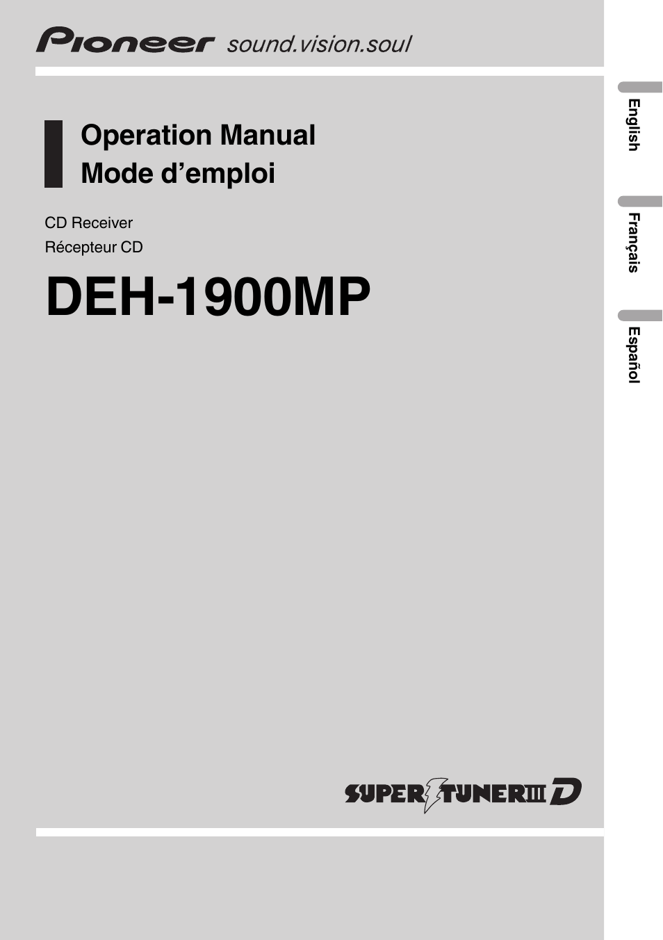 Pioneer Deh 1900Mp Wiring Diagram from www.manualsdir.com