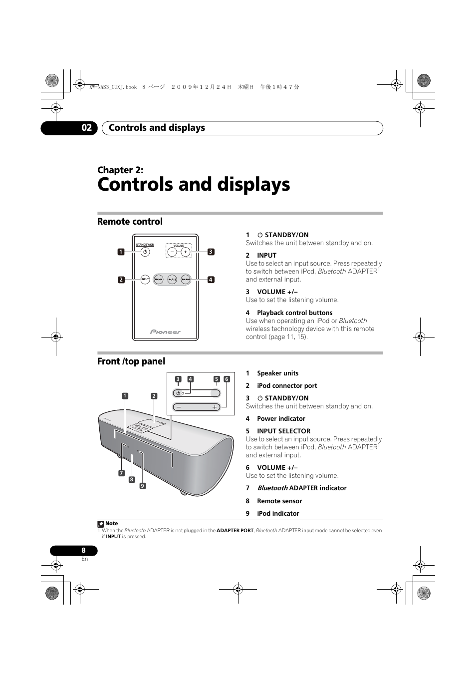 pioneer digital speaker system for ipod