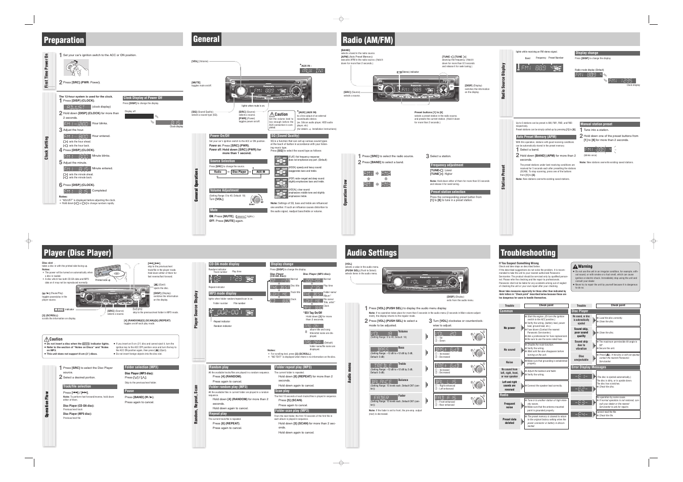 Panasonic Cq Cp134u Wiring Diagram Panasonic Cq Cp134u Wiring Diagram - Wiring Diagram