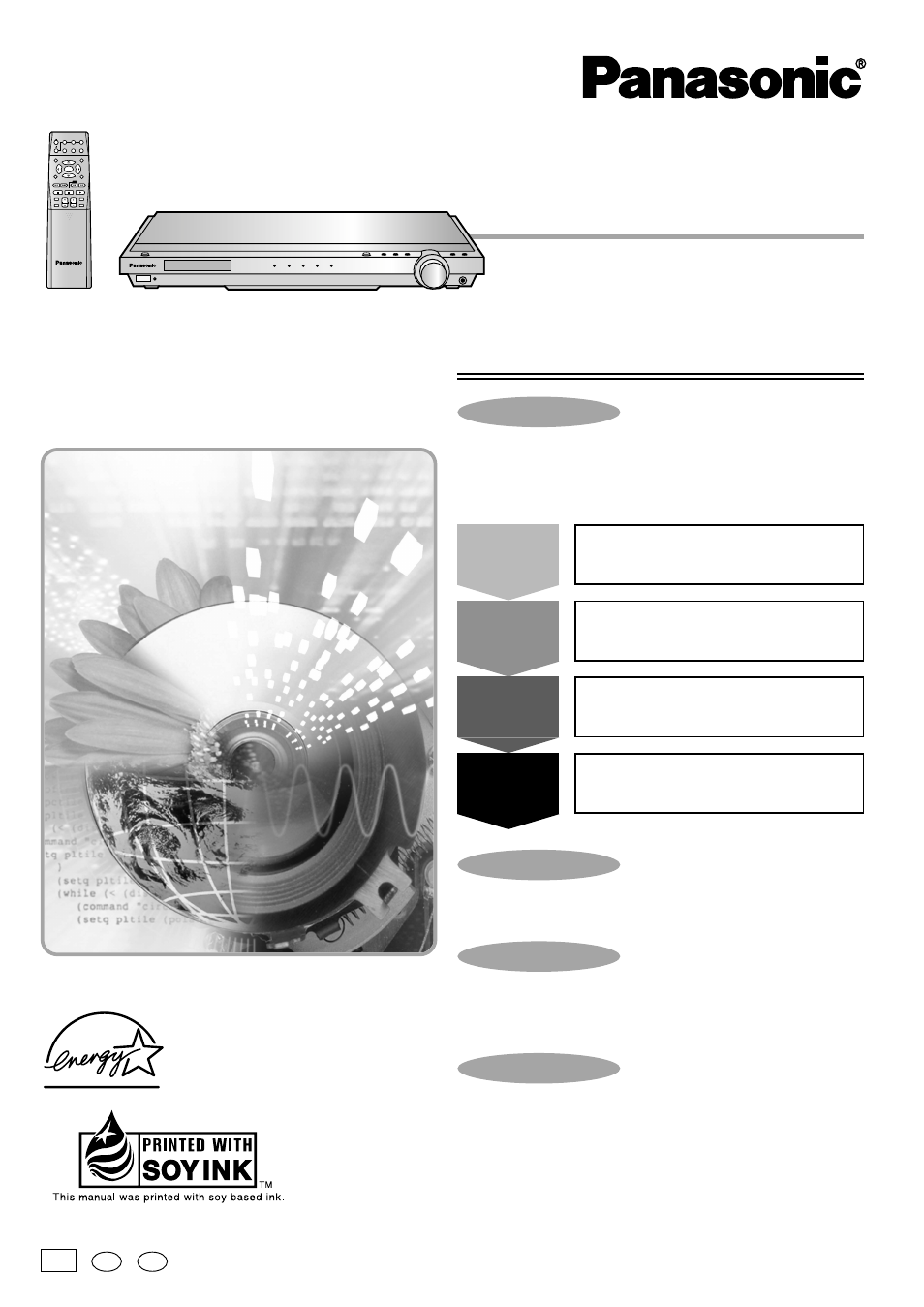 Panasonic SA-XR10 EN User Manual | 24 pages | Original mode