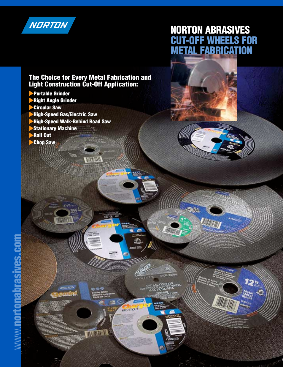 Norton Abrasives Cut-Off Wheels For Metal Fabrication User Manual | 12 pages