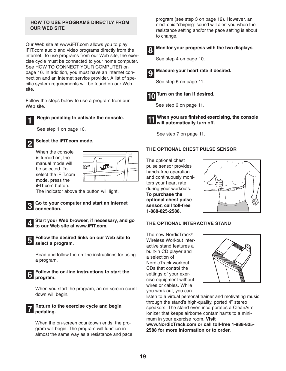 Nordictrack Sl710 Owners Manual | Exercise Bike Reviews 101