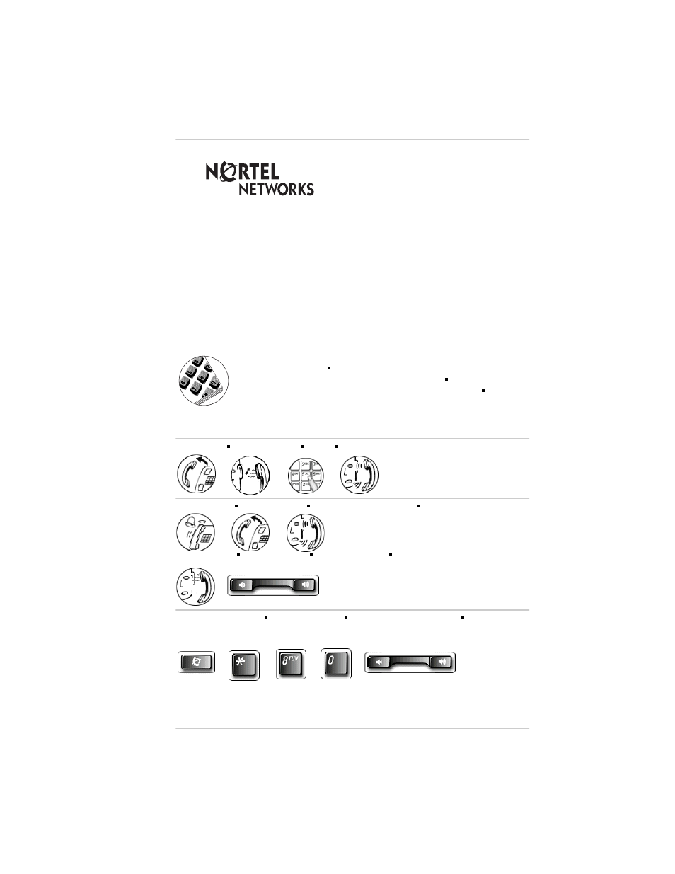 Nortel Networks Norstar M7000 User Manual | 4 pages