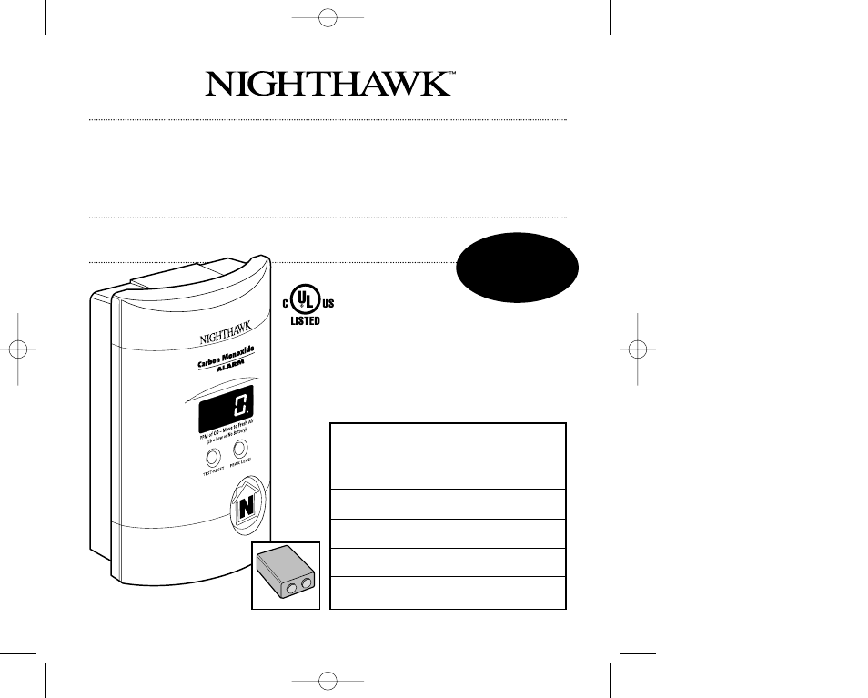 Nighthawk KN-COPP-3 User Manual | 24 pages