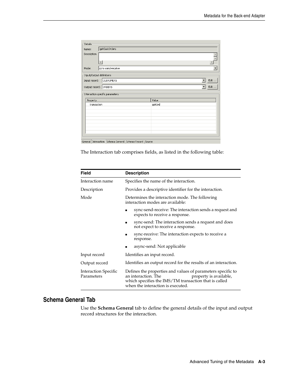 Schema general tab | Oracle Audio Technologies B31003-01 User Manual | Page 79 / 112