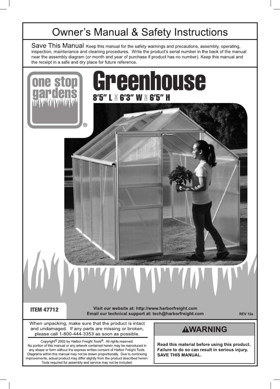 Greenhouse one stop gardens