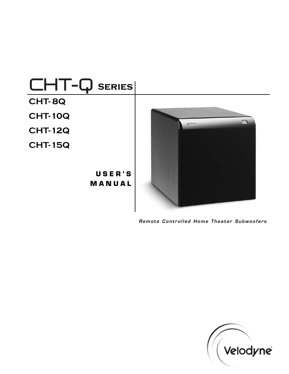 Velodyne cht 12q схема