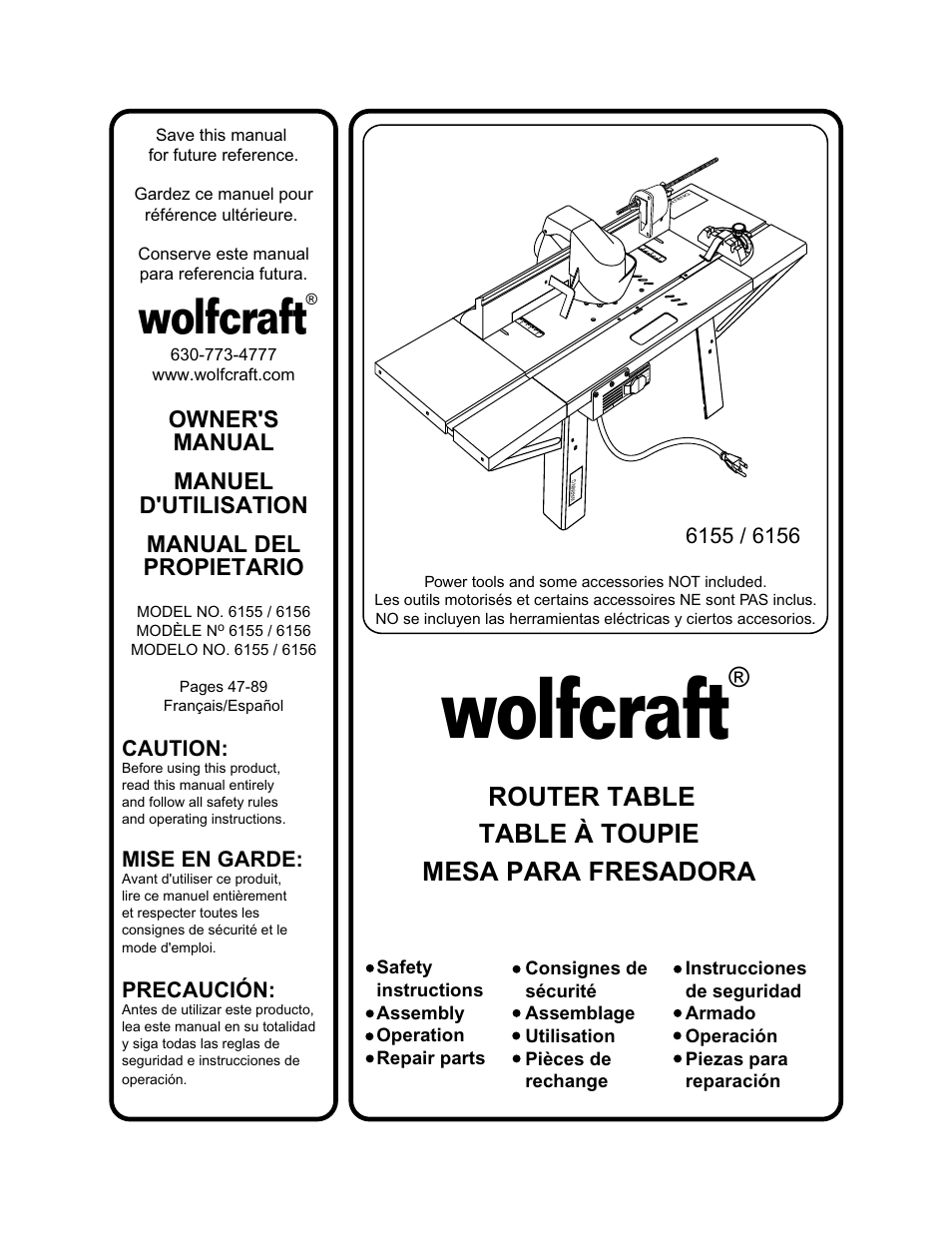 Instruction table. Save the manuals. carbocon table инструкция.